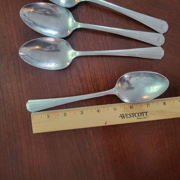 OneidaCraft Stainless Steel Tablepoons 6.25" Set Of 4 - Picture 5 of 6